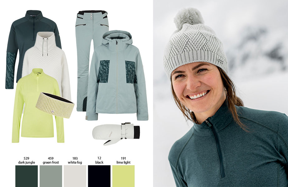 ZIENER Blog Farbwege Damen frozen trees