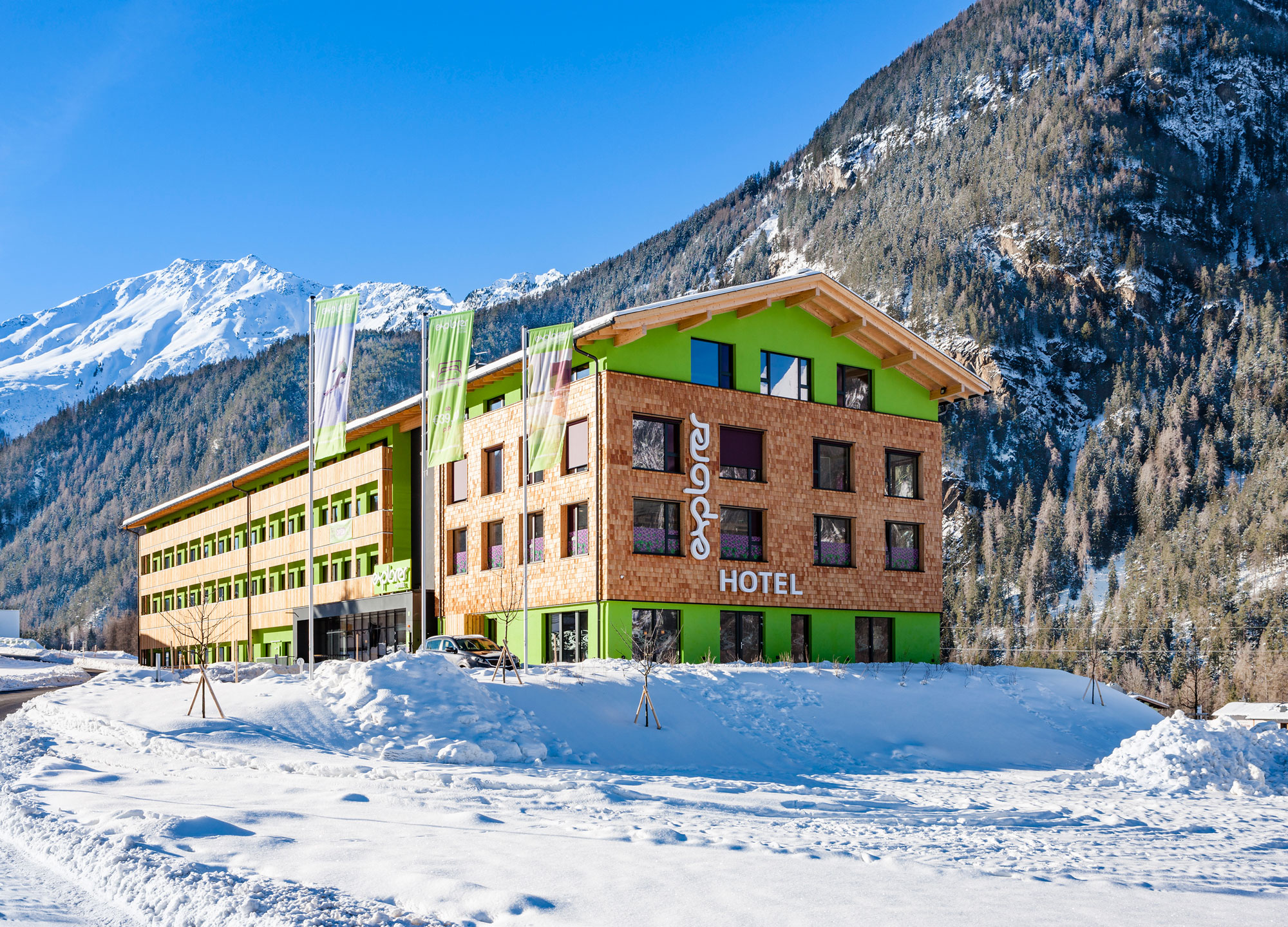 Das Explorer Hotel Ötztal im Winter