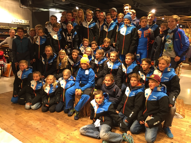 ZIENER Einkleidung des Allgäuer Skiverbands bei Sport Reischmann in Kempten