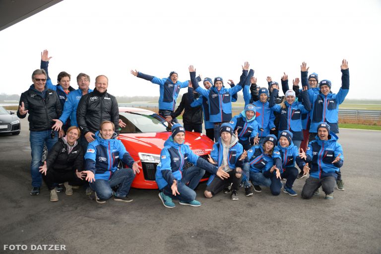 Die Einkleidung des Bayerischen Skiverbands