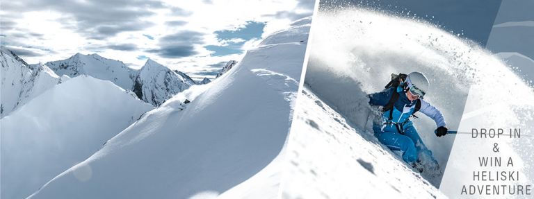 Gewinne mit ZIENER einen Heliski-Flug