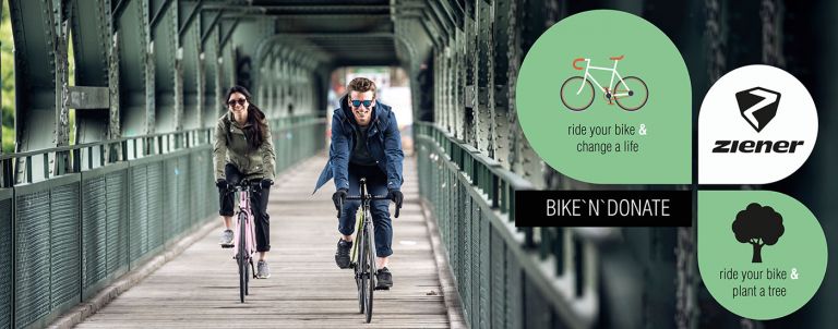 BIKE 'N' DONATE - ZIENER Sommerkampagne