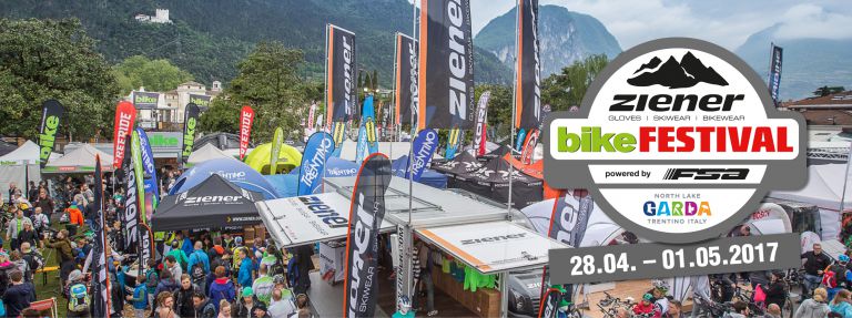 ZIENER Bikefestival Garda/Trentino von 28.04. bis 01.05.2017