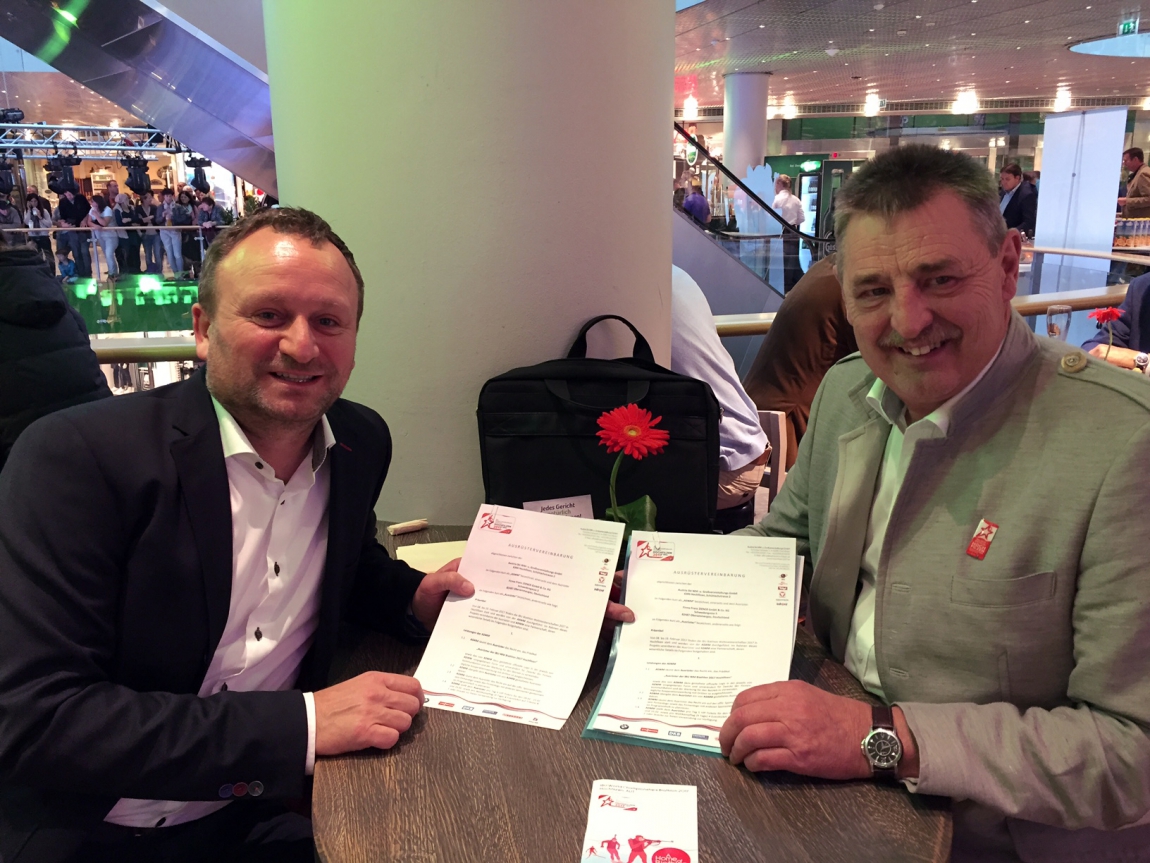 ZIENER ist Handschuhausstatter des Organisationskomitees der IBU Weltmeisterschaften im Biathlon